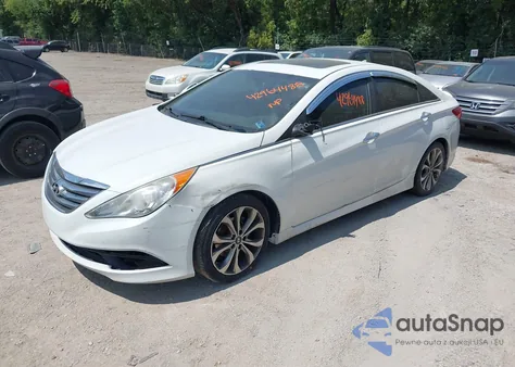 2014 Hyundai Sonata Se 2.0T из США, поврежденный, VIN 5NPEC4AB8EH850683